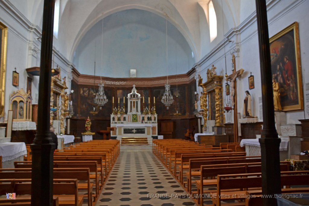 DSC 0048.JPG - Intérieur de l'église Saint-Antonin.