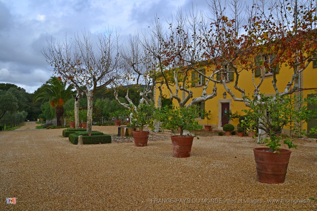 Domaine de Malherbe 5.JPG - Domaine de Malherbe.  Le 05 décembre 2014 sous la pluie.