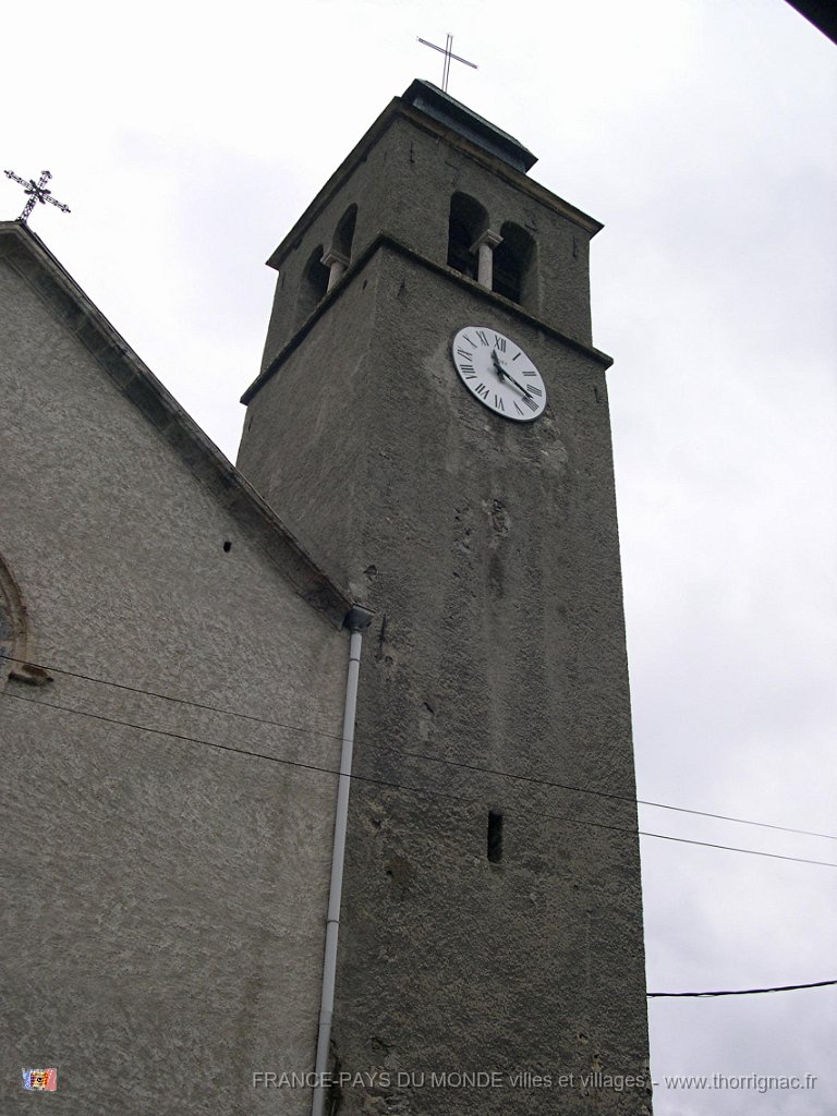 Eglise Pont de cervieres 1.jpg - L'église. Partie construite en 1731. Juin 2008