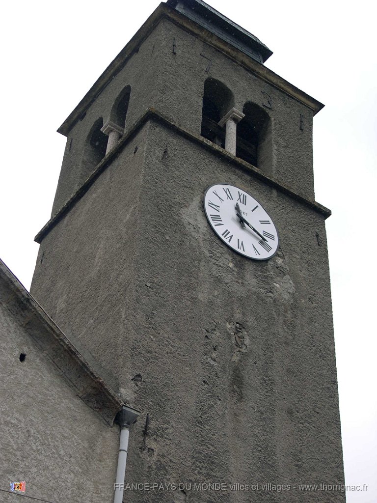 Eglise Pont de cervieres 2.jpg - L'église. Partie construite en 1731. Juin 2008