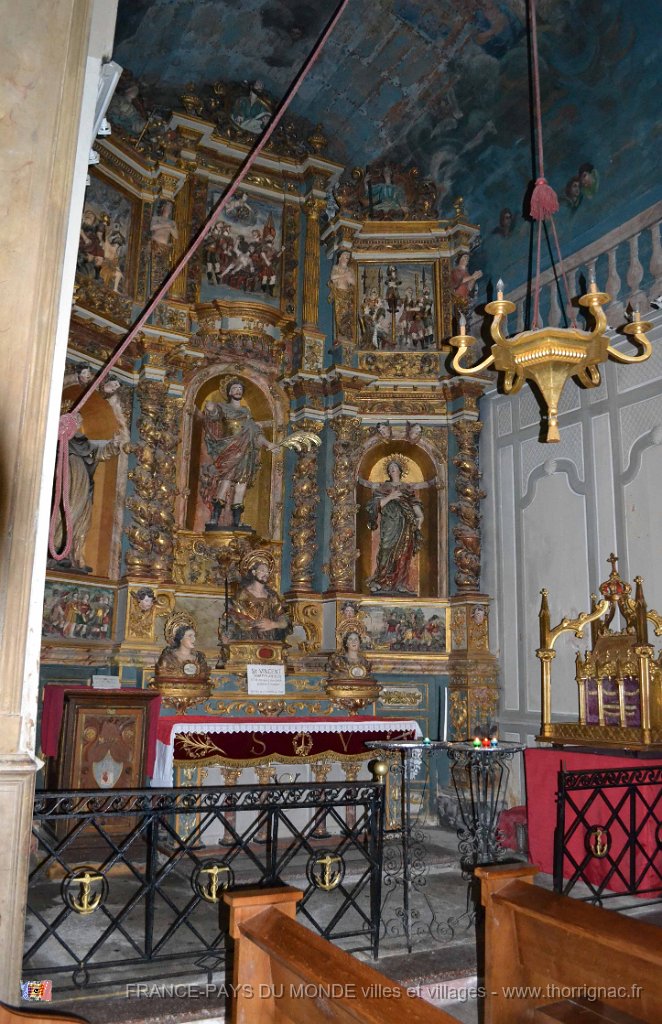collioure 14 mai 2013 64  Copie.JPG - Collioure. Eglise Notre Dame des Anges. Chapelle Saint Vincent (Martyr An 303). Mai 2013