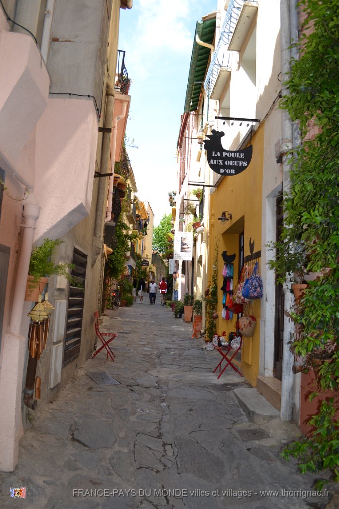 collioure 14 mai 2013 97.JPG - Collioure. Les rues commerçantes. Mai 2013