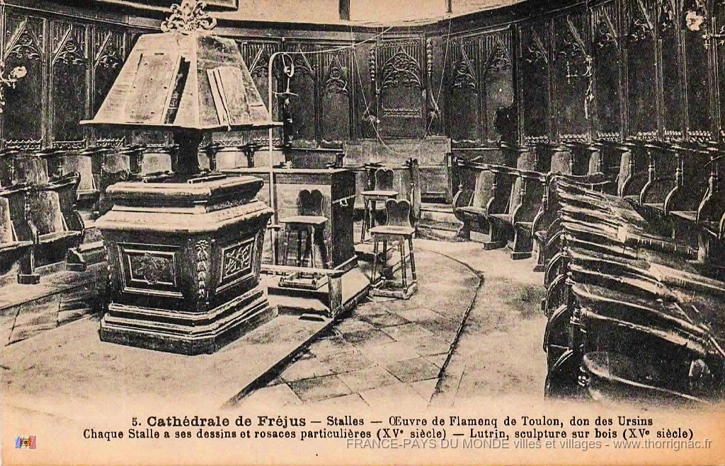 cathedrale de frejus Stalles.jpg - La cathédrale