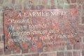 Plaque comemorative