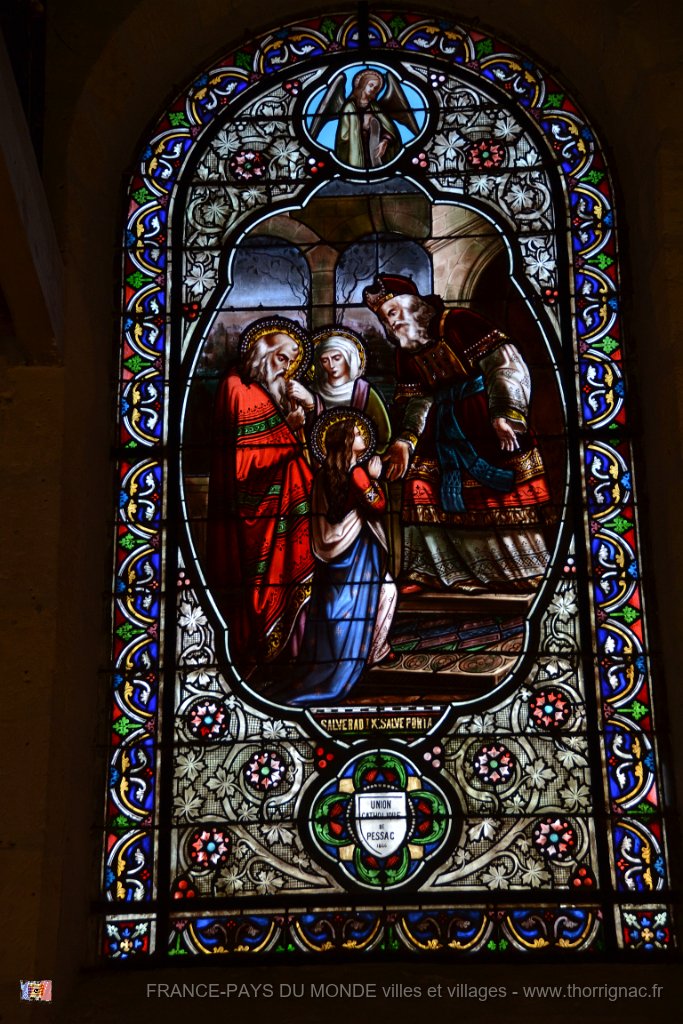 Eglise Saint Martin  Pessac 23 12 2013 16.JPG - Pessac - 33. Eglise Saint-Martin. 23 décembre 2013