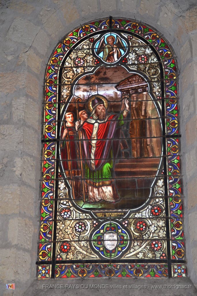 Eglise Saint Martin  Pessac 23 12 2013 19.JPG - Pessac - 33. Eglise Saint-Martin. 23 décembre 2013