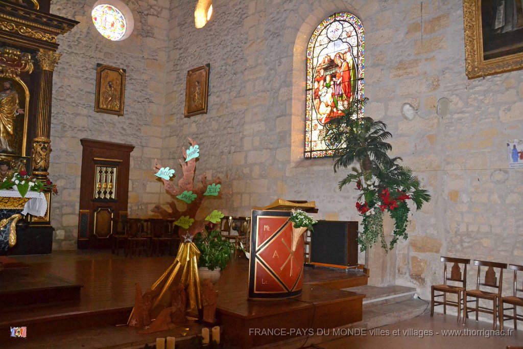Eglise Saint Martin  Pessac 23 12 2013 7.JPG - Pessac - 33. Eglise Saint-Martin. 23 décembre 2013