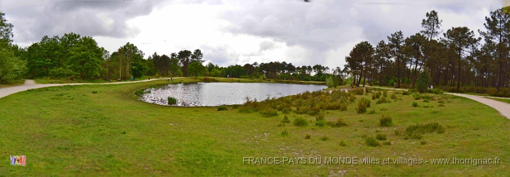 Panorama romainville1.jpg - Lac de Romainville. Panorama. Mai 2013