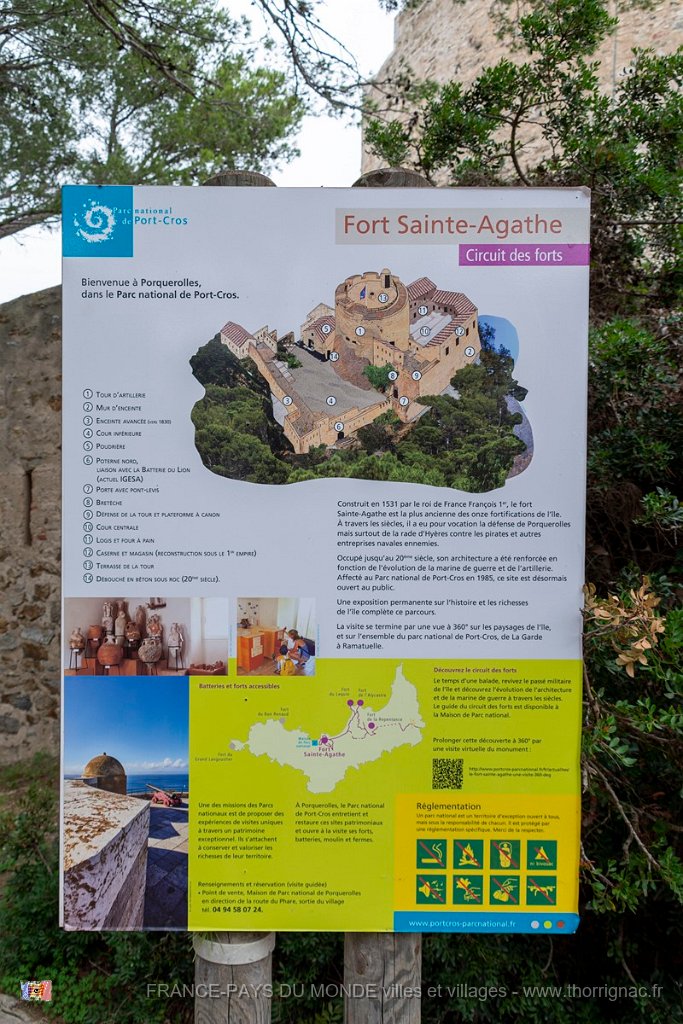 Fort Sainte Agathe 4.jpg - 161  - Porquerolles (Hyères) - 83 - Fort Sainte Agathe