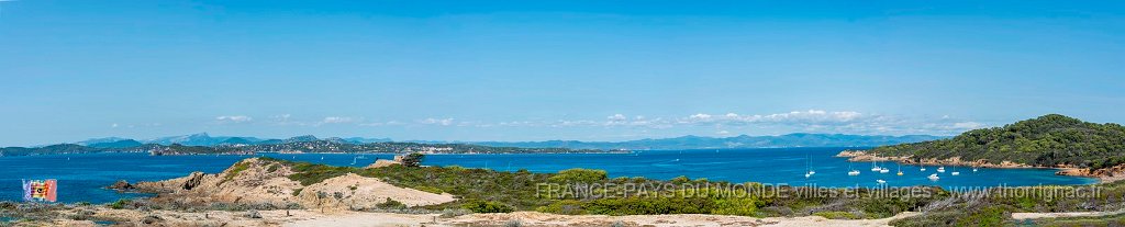 Panorama pointe des Langoustiers.jpg - 156  - Porquerolles (Hyères) - 83 - Panorama Pointe des Langoustiers