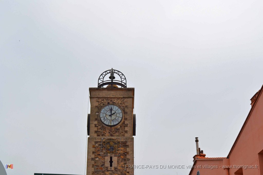 Port Vendres 14 mai 2013 28.JPG - Port-Vendres. La Tour de l'Horloge. Mai 2013