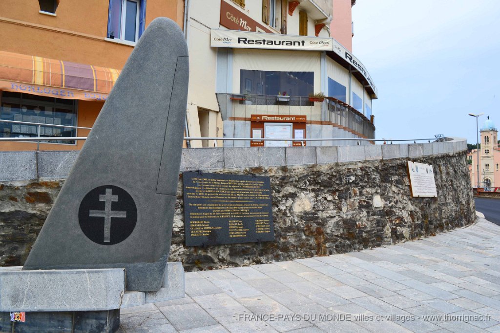Port Vendres 14 mai 2013 45.JPG - Port-Vendres. Mémorial des Anciens Combattants d'Afrique du Nord. Mai 2013