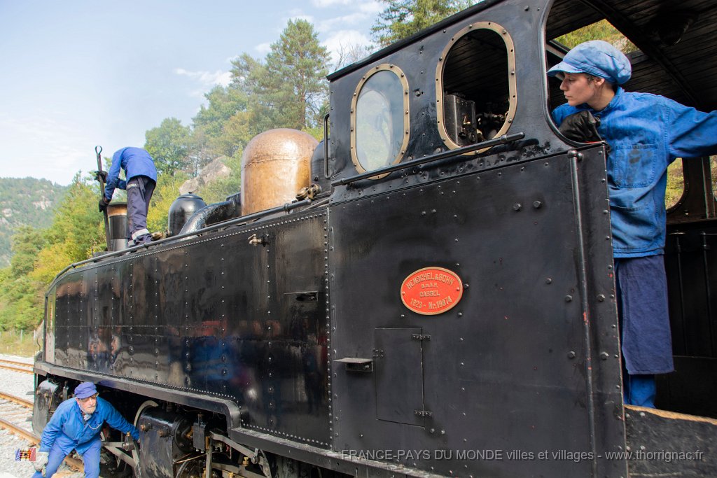 Petit train des Pignes 04 octobre 2018 59.jpg - Puget Théniers (06) - Entrevaux (04) - Annot (04) - 04 octobre 2018.
