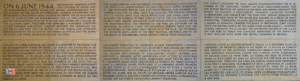 Cimetiere Americain mai 2019 13.jpg - Saint-Avold (57) - Le cimetiere Américain - Mai 2019