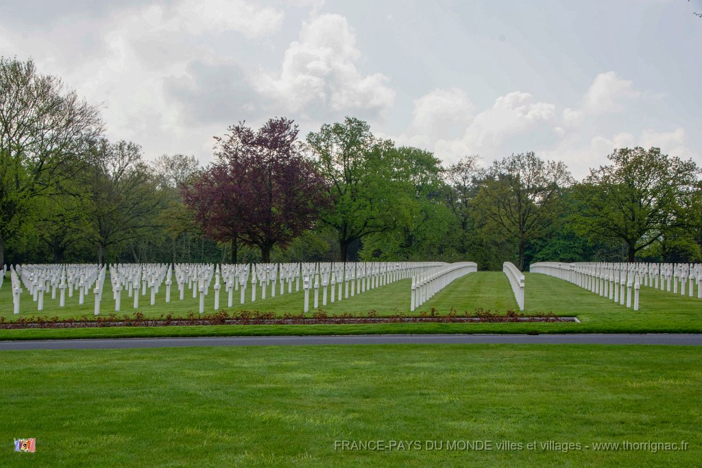 Cimetiere Americain mai 2019 21.jpg - Saint-Avold (57) - Le cimetiere Américain - Mai 2019