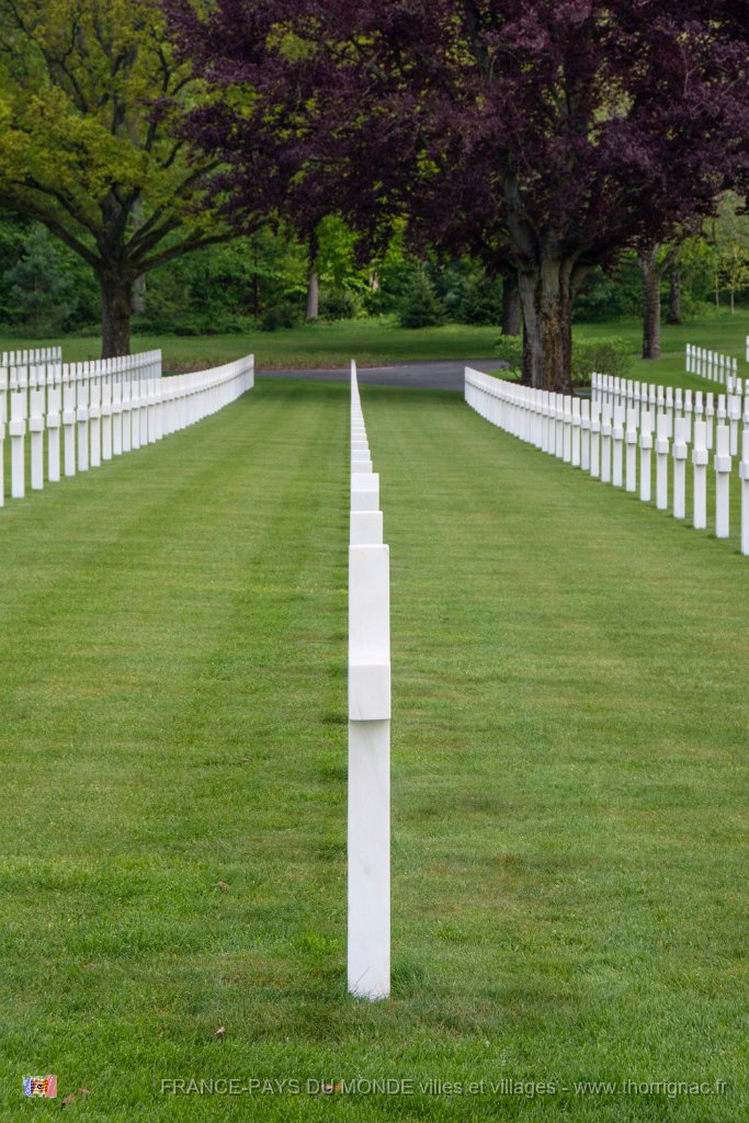 Cimetiere Americain mai 2019 22.jpg - Saint-Avold (57) - Le cimetiere Américain - Mai 2019