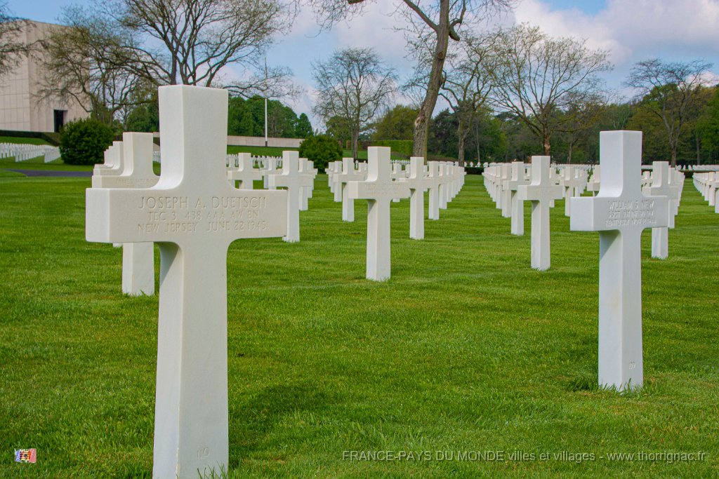 Cimetiere Americain mai 2019 27.jpg - Saint-Avold (57) - Le cimetiere Américain - Mai 2019
