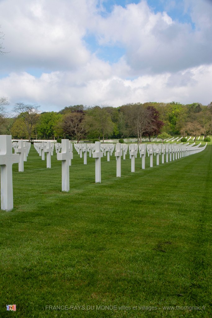 Cimetiere Americain mai 2019 29.jpg - Saint-Avold (57) - Le cimetiere Américain - Mai 2019