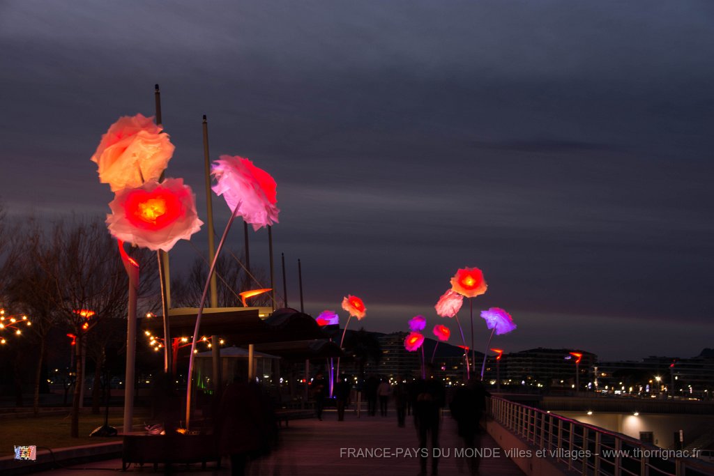 Illuminations St Raphael fin 2017 33.jpg - Saint-Raphaël (83) - Fin d'année 2017.