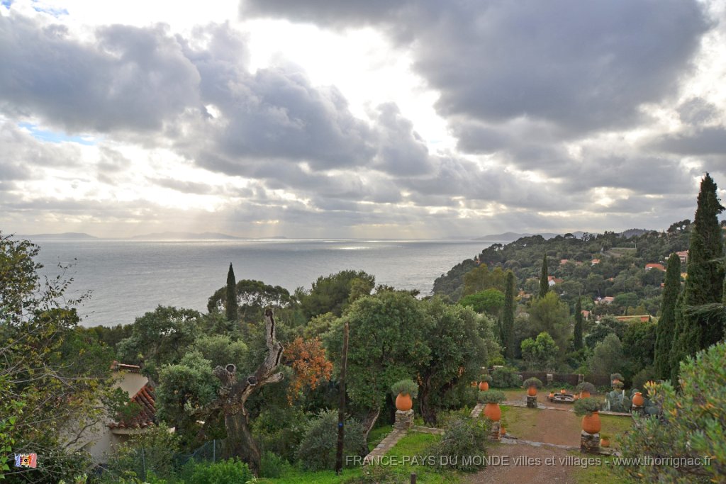 Domaine du Rayol  4 canton de St tropez.JPG - Domaine du Rayol, canton de St tropez. Le 05 décembre 2014 sous la pluie.