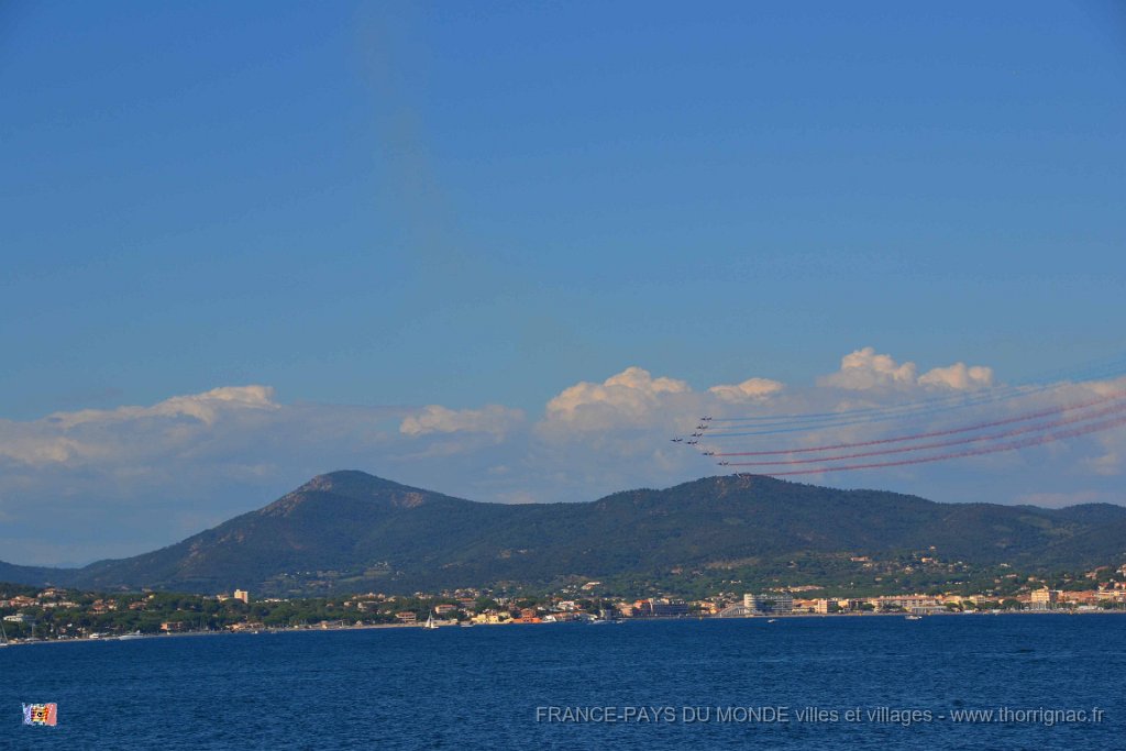 Saint Tropez 10 octobre 2015 158.JPG - Saint-Tropez. La patrouille de France lors d'un meeting à Sainte-Maxime. 10 octobre 2015.