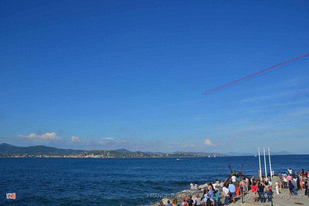 Saint Tropez 10 octobre 2015 191.JPG - Saint-Tropez. La patrouille de France lors d'un meeting à Sainte-Maxime. 10 octobre 2015.