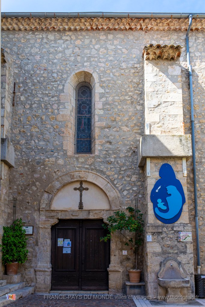 Tourrettes 83 26 05 21 Eglise Saint Andre3.jpg - Tourrettes (83) - Eglise Saint André - 26/05/21
